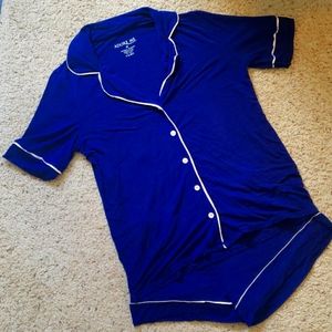 M Royal Blue Short Pajama Set